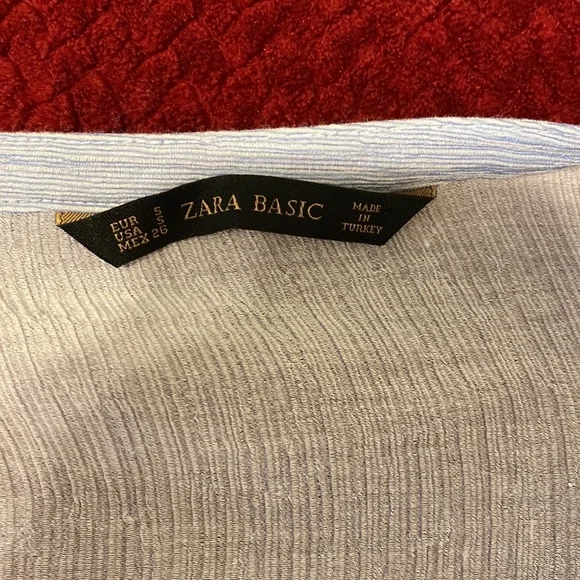 Light blue zara basic button down - Picture 2 of 2
